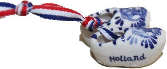 Delftsblauwe klompjes - per stel - 3,5 cm