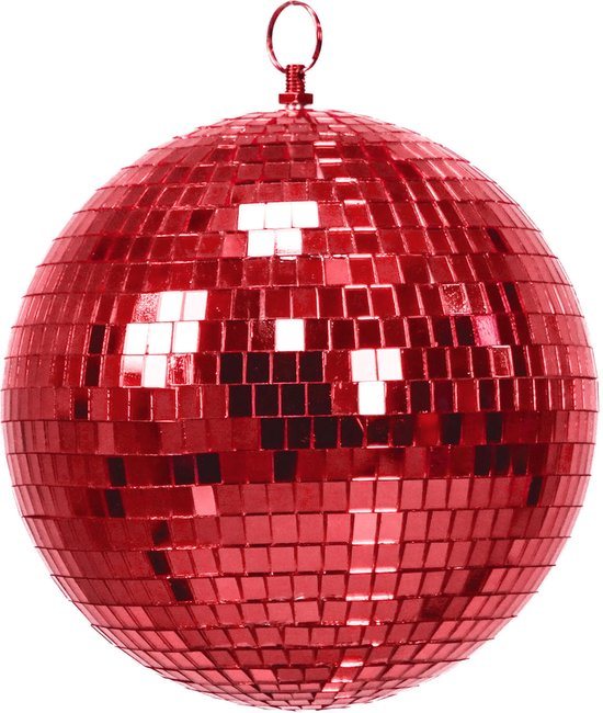 Housevitamin - Kerstversiering - Kersthanger - Discobal - Foam - Rood - 30x30x30cm