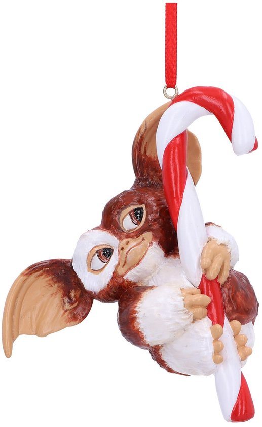 Gremlins Nemesis Now - Gizmo Candy Cane Unisex Kerstballen - Neutraal - Standard
