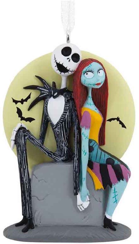 Hallmark Jack En Sally Kerstbal Veelkleurig