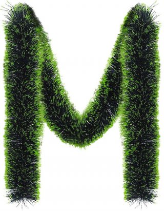 Kerst Krans Decoratie - 200 cm Glitter Groen Kunststof - Kerstboom Versiering - Binnen Buiten Gebruik - Feestelijke Slingers - Verjaardag Party - Snoer Voor Gevel Raam - Kerststal - Kerstmarkt