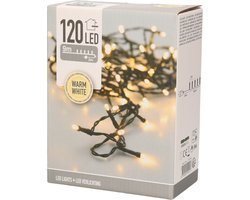 Kerstverlichting - 9m - 120 LED's - Warm wit