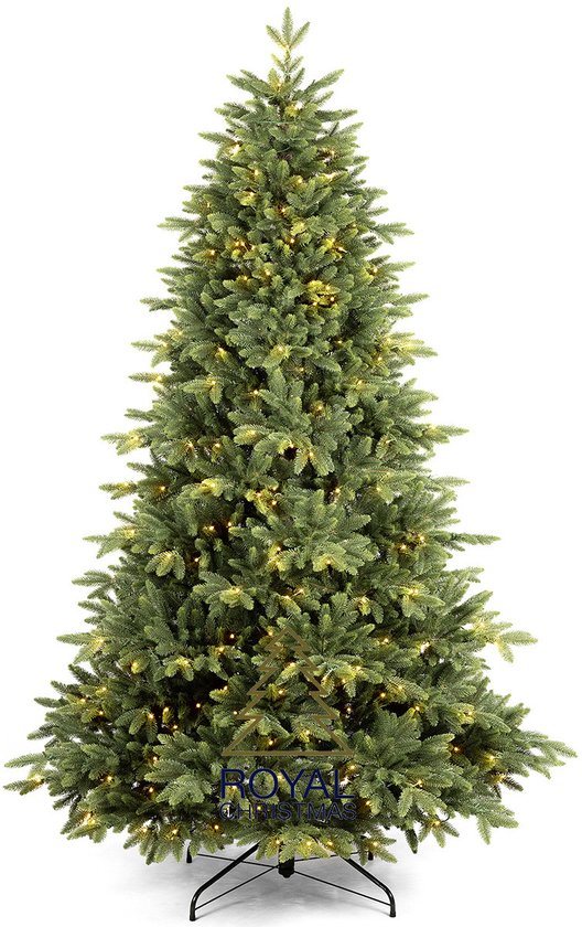Kunstkerstboom - Rockefeller Premium 100% PE - 400 LED Lampjes - 180 cm