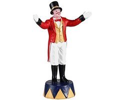 Betoverend Miniatuur Circus Poppetje voor Kerstdorp