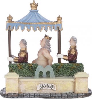 LuVille Efteling Miniatuur Kleding van de Keizer - L11 x B7 x H12 cm