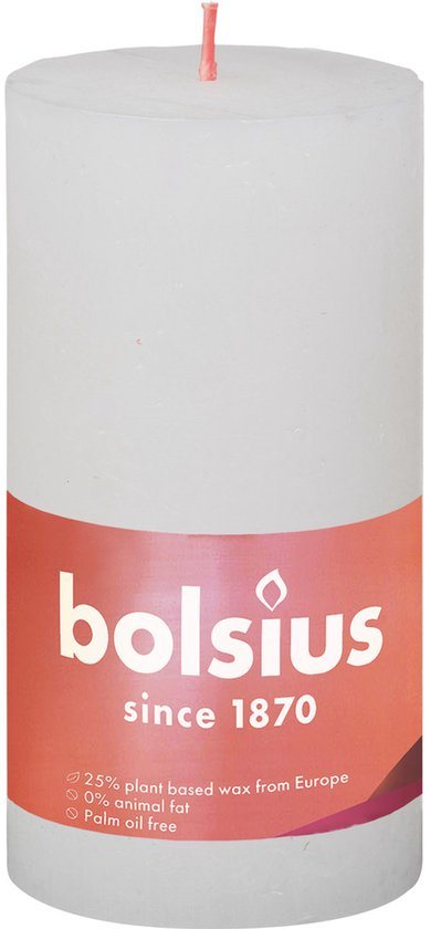 Bolsius Stompkaars Wit 13 cm