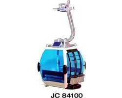 Jaegerndorfer - 84100 Gondel Omega IV 8 Solar Wit Miniatuur Model - 1:32 - Kerstdorp