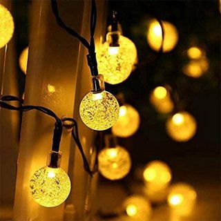 Solar LED Buitenverlichting - 7m Lichtslinger met 8 Modi - Duurzaam en Waterdicht
