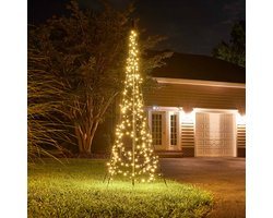Fairybell Kerstboom voor buiten - All Surface / Geschikt voor alle ondergronden - 300CM-320LED Warm wit