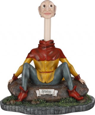 LuVille Efteling Miniatuur Langnek - L30,5 x B22 x H34,5 cm