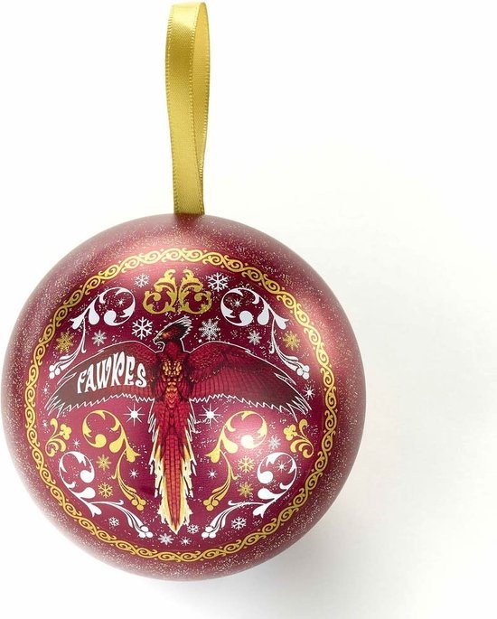 The Carat Shop Fawkes Christmas Kerstbal / Bauble and Necklace - Harry Potter
