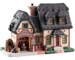 Pottenbakkerij Studio Diorama Huis - Kerstdorp Miniaturen