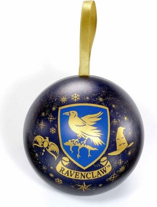 The Carat Shop - Harry Potter Ravenklauw Kerstbal - Cadeaubal met Ketting
