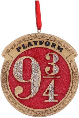 Nemesis Now - Harry Potter Kerstbal - Platform 9 3/4 Hanging Ornament