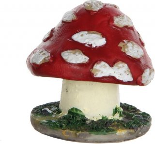 Luville Efteling Miniatuur Paddenstoel - H3 cm