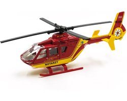 Jaegerndorfer - 1103 Helikopter Noodarts - Alpin Heli 6 Miniatuur Model - 1:50 - Kerstdorp