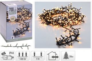 Nampook Kerstverlichting - 14 Meter - Warm Wit - 700 LED - Voor Binnen EN Buiten