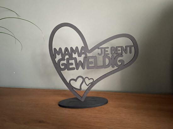 Tekst mama - Cadeau voor mama - Kado - Verjaardag - Moederdag cadeautje - Valentijn cadeautje vrouw - Valentijn - Valentijn cadeautje voor haar - Moeder cadeau - Mama cadeau - Moederdag cadeau voor mama - Sinterklaas cadeautjes - Kerstcadeau