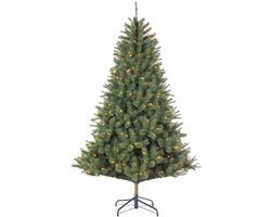 Black Box Trees Norwood Kunst Kerstboom met Verlichting - Kunstkerstboom H185 x Ø119 cm - met Timer en Dimmer - Groen