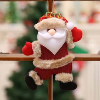 4x Kersthanger Kerstman · Kerstboomhanger · Kerstboom Versiering · Kerstboom Decoratie · Kerst · Kerstman · Ornament ·  Kerst Ornament · Kerstversiering voor Binnen · Kerstversiering · 4 Stuks · Rood · Kerstballen · Kerstbal