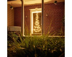 Fairybell - Deurkerstboom - 210CM-120LEDs - Warm wit