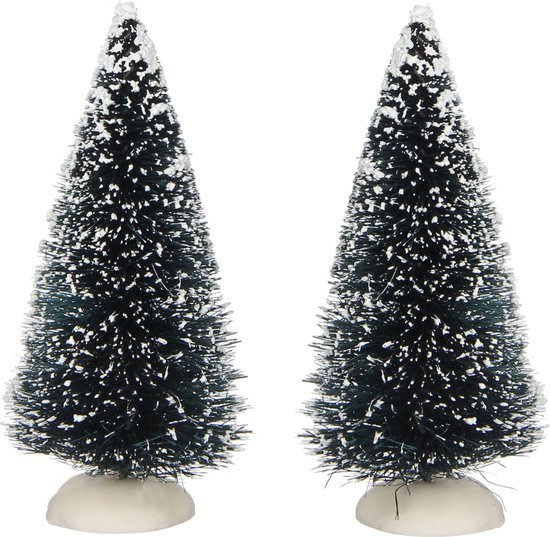 Luville - Bristle tree s 2 pieces - Kersthuisjes & Kerstdorpen