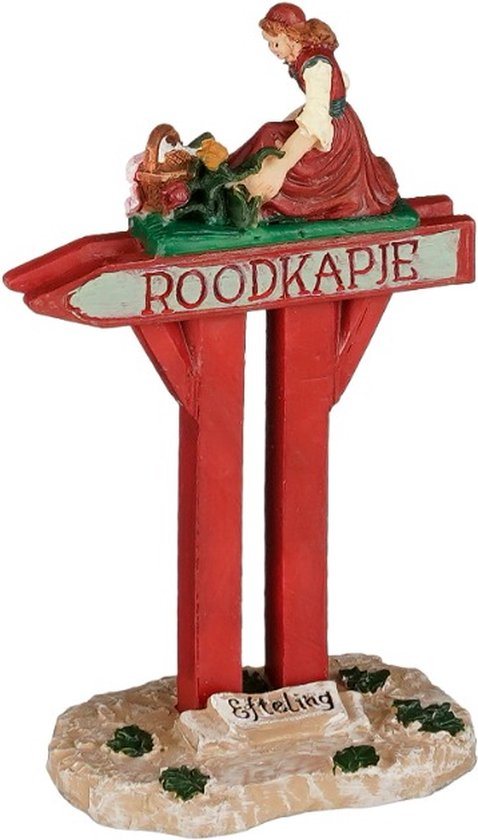 Luville Efteling - Roodkapje Wegwijzer
