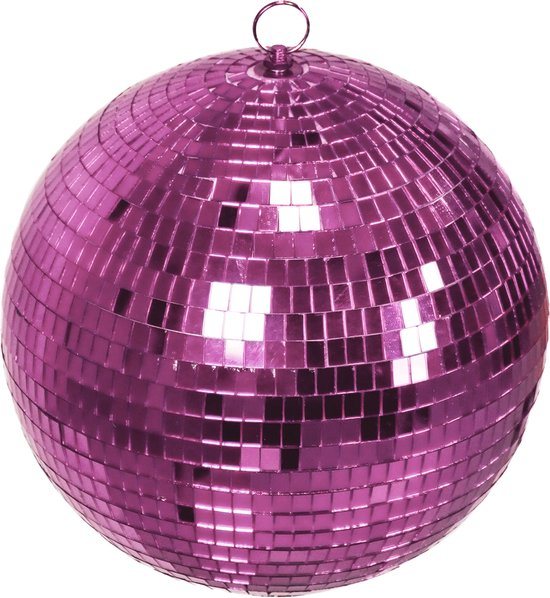 Housevitamin Kerstversiering - Kersthanger - Discobal - Foam - Roze - 30x30x30cm