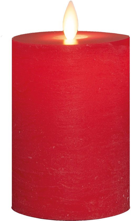 Annas collection - Stompkaars-USB wax 10x7,5 cm rood