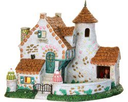 LuVille Efteling Miniatuur Huis van Hans en Grietje - L22 x B15 x H14 cm