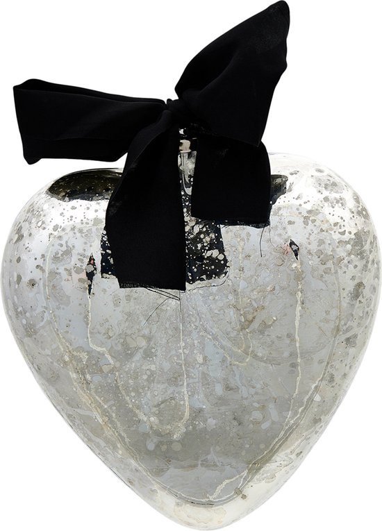 Riviera Maison Kerst Decoratie Zilver - Classic Decoration Heart