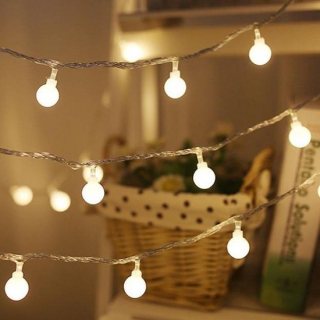 LED Slinger - 20 Kleine Lampjes - 3 Meter - Warm wit - Inclusief batterijen - Sfeer lampen - Feestverlichting - LED bolletjes - LED lichten kamer - Buiten LED’S - Camping LED - Lichtsnoer -lichtsnoeren -