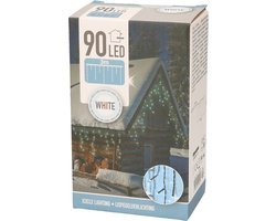 Ijspegel Verlichting - 90 Led - 3 Meter - Wit