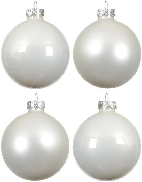 Decoris kerstballen - 10 stuks - 6cm - Glas