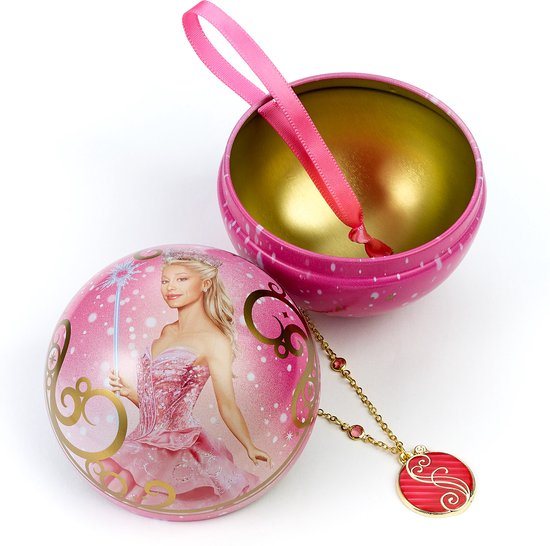The Carat Shop - Wicked Glinda Pink Shiz University Wizard of OZ - Tovenares - Cadeaubal met Ketting