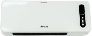 Volteno VO0443 - Luchtgordijn - 2000W - Zilveren/Zwarte Kleur - Afstandsbediening