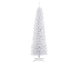 ChristmasGoodz - Kunstkerstboom - Smalle Kunstkerstboom - Smalle kerstboom - Wit - 180 cm