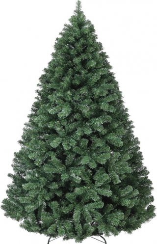 Kunstkerstboom 180 cm – 760+ takpunten – industriële PVC – inklapbare, verzwaarde metalen standaard – voor thuis en kantoor