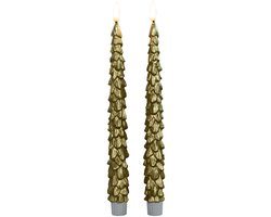 Annas collection - Dinerkaars kerstboom 27 cm goud