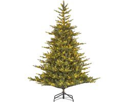 Black Box Trees Grimshaw Kunst Kerstboom met Verlichting - Kunstkerstboom H185 x Ø112 cm - met Timer en Dimmer - Groen