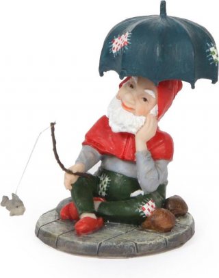 Luville Efteling Miniatuur Vissende Kabouter