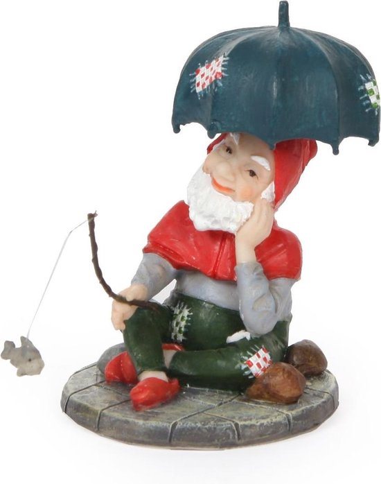 Luville Efteling Miniatuur Vissende Kabouter