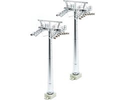 Jaegerndorfer Kabelbaan Mastenset - Kerstdorp bouwen - H0 schaal 1:87 - 50500