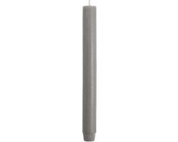 Rustik Lys Dinerkaarsen XL - Pak van 20 Stuks - Duif Grijs - 2,6 x 30 cm