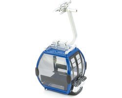 Jaegerndorfer - 84005 Gondel Omega IV 8 Blauw Miniatuur Model - 1:32 - Kerstdorp