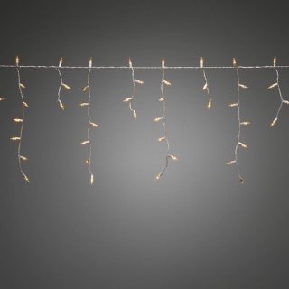 Lichtgordijn voor buiten - 400 LEDs - 2200K Extra warm wit - 10 meter - Kerstverlichting - korte ijspegelverlichting
