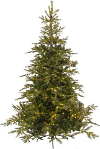 Everlands Grandis Fir Kunstkerstboom - Kerstboom - 210 cm - 550 LED
