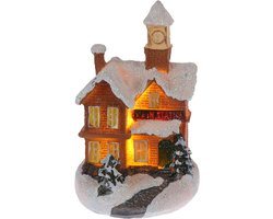 Sneeuwhars Kerstdorphuizen Winterdorphuisdecoratie Kerstdecoratie