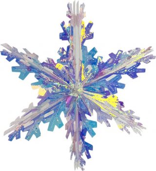 Kerstdecoratie Kerst Slinger Kerstversiering Guirlande Kerst Versiering Kerst Decoratie Ster Slingers Glinster - 25 Cm