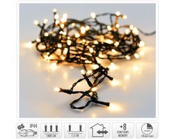 KerstXL LED verlichting - 18 meter – 240 LED lampjes – extra warm wit - voor binnen & buiten